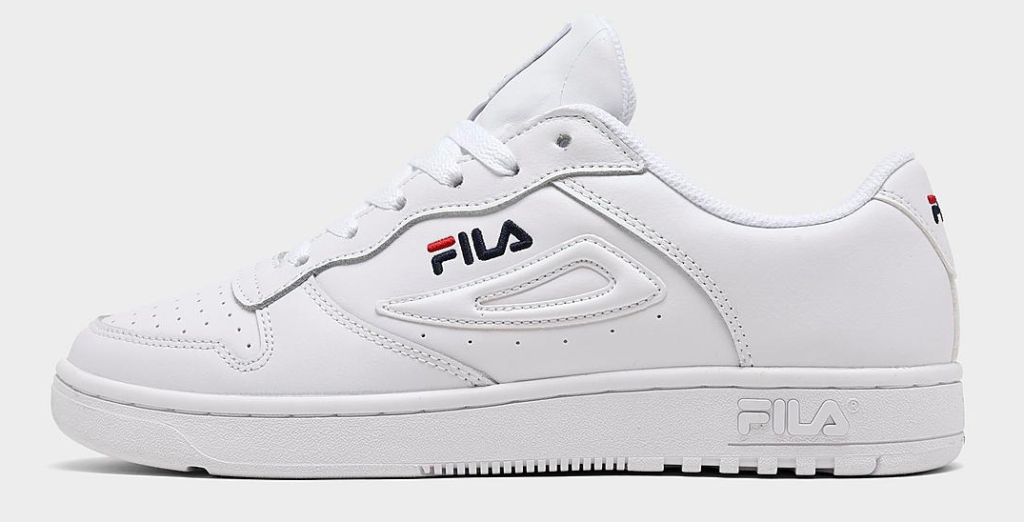 white FILA shoe