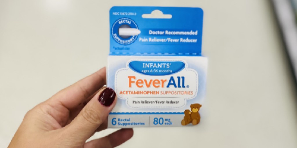 FeverAll Infant Pain Reliever 6-Count Only $2.99 at Target (Regularly $6) | In-Store & Online