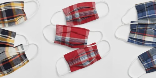 GAP Factory Kids Reusable Face Mask 3-Packs from $1.19 | Only 40¢ Per Mask!