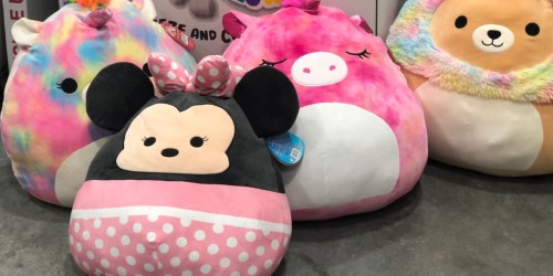 Jumbo 24″ Squishmallows Only $25.99 at Costco | Minnie Mouse, Lion & More