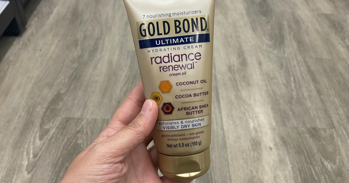 2 Gold Bond Coupons to Print = 31 Worth of Lotions Just 11.76 at Target