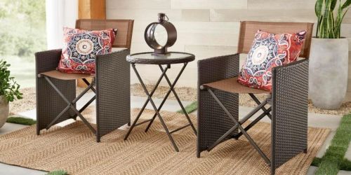 50% Off Patio Furniture + Free Delivery on Home Depot | 3-Piece Patio Set Only $149 Shipped