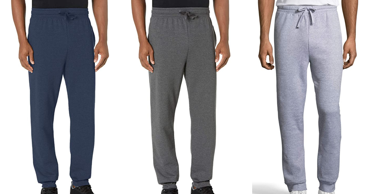 hanes sweatpants with pockets