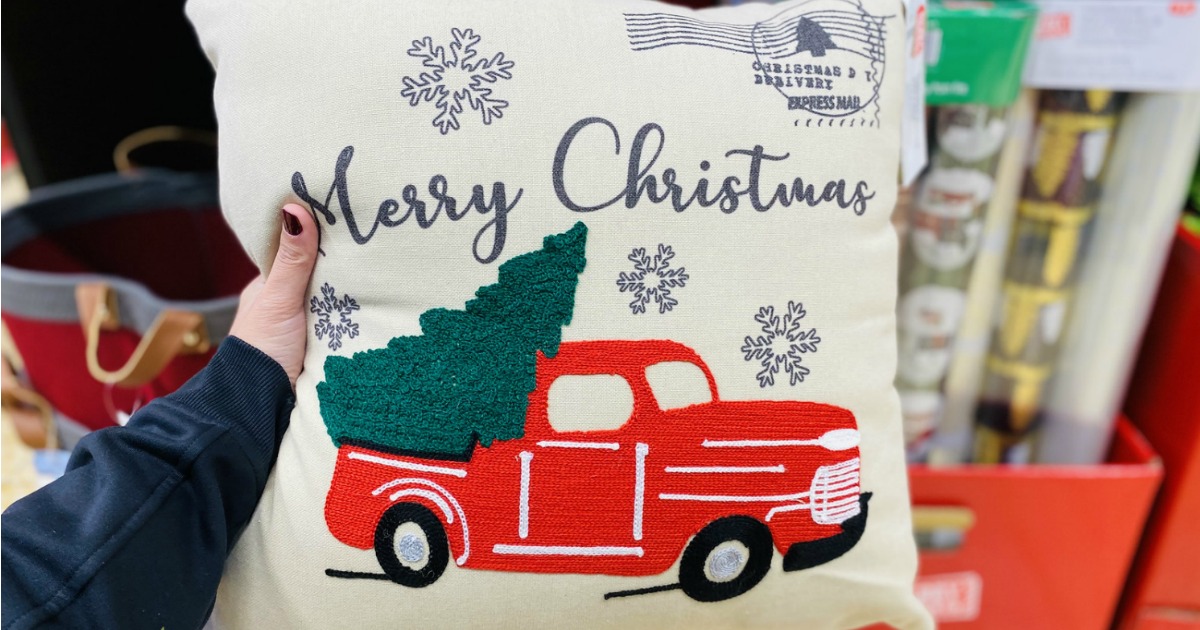 aldi christmas pillows