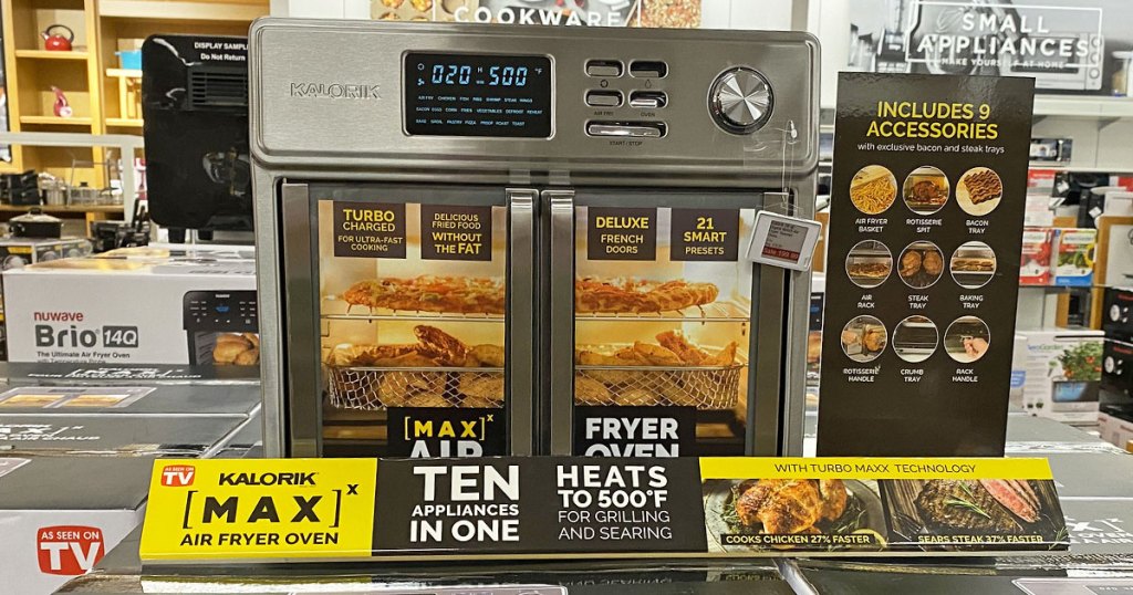 Kalorik Digital Air Fryer Oven From 118.99 Shipped + Get 20 Kohl’s