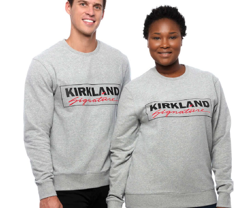 Kirkland Signature Logo Fleece Sweatshirts Only $19.99 Shipped on Costco.com | White Elephant 