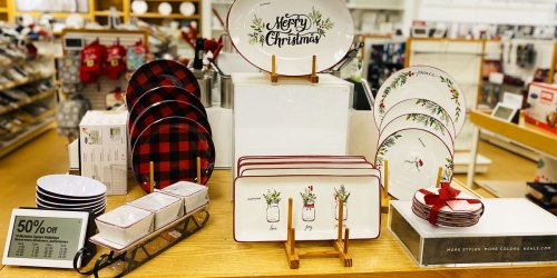 Farmhouse Christmas Serving Pieces from $8.99 on Kohls.com (Regularly $30+)