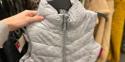Men’s & Juniors Puffers Vest from $8.99 on Kohls.com (Regularly $50)