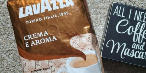 Lavazza Crema e Aroma Whole Bean 2.2-Pound Bag Only $8.54 Shipped on Amazon (Regularly $19)