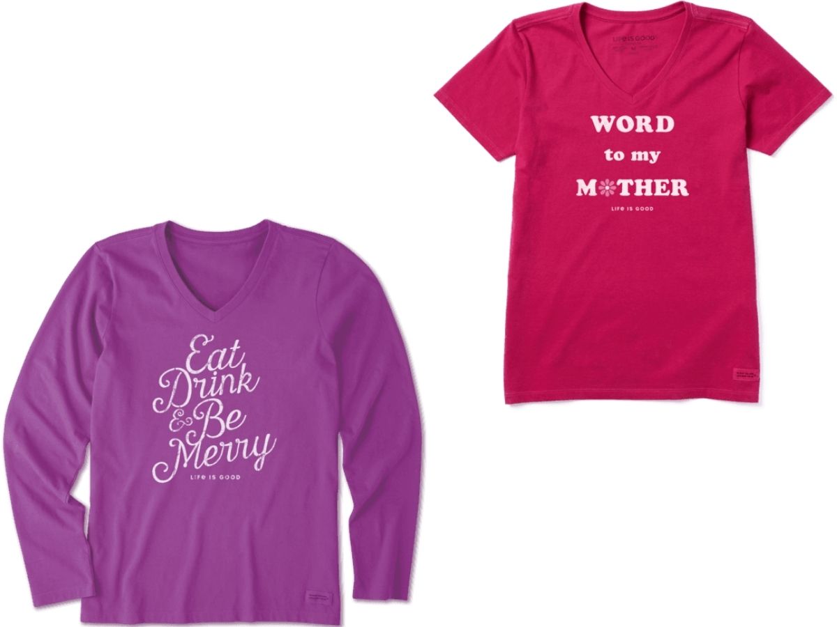 life is good womens tees on sale