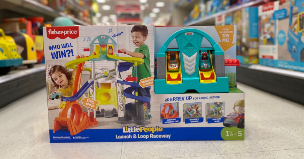 Little People toy in aisle 