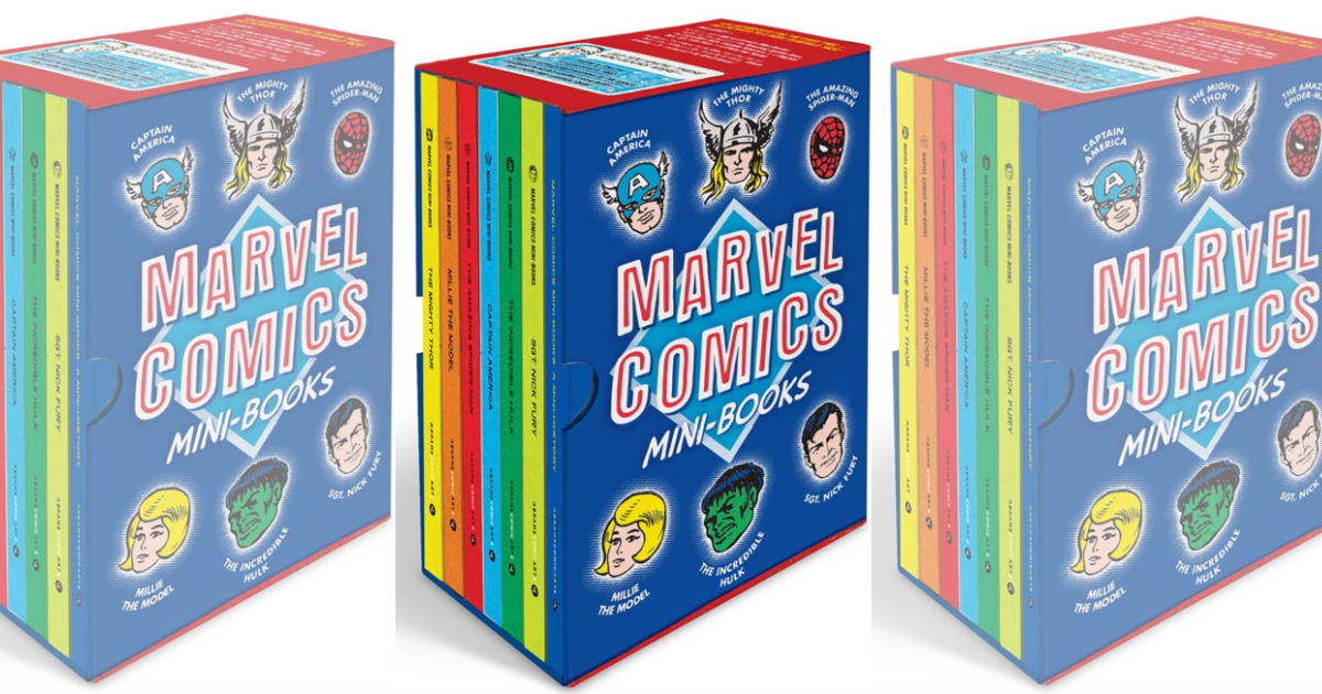 Marvel Comics Mini-Books Collectible Boxed Set Just $11.93 on Amazon (Regularly $30)