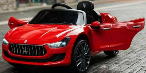 Licensed Maserati Ghibli 12-Volt Ride-On Only $149.99 Shipped + Get $30 Kohl’s Cash (Regularly $300)