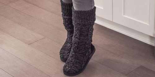 Muk Luks Knit Sweater Boots Only $16.99 on Walmart.com (Regularly $65)
