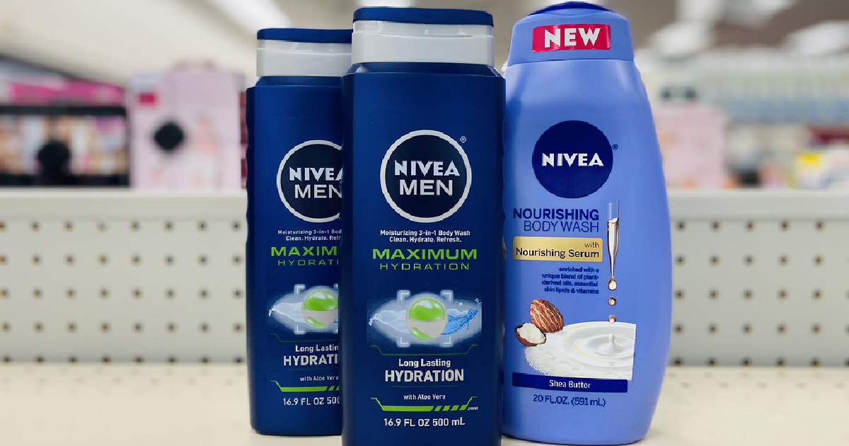 NIVEA Body Wash Only 1.41 Each After Cash Back & CVS Rewards