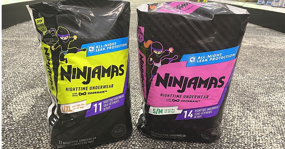 pampers ninjamas