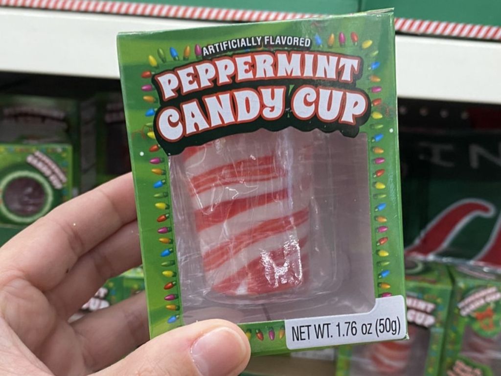Peppermint Candy Shot Glass