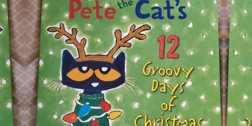 Pete the Cat’s 12 Groovy Days of Christmas Hardcover Book Only $4.87 on Amazon (Regularly $13)
