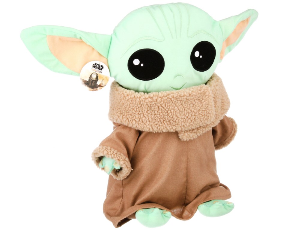 yoda plush pillow