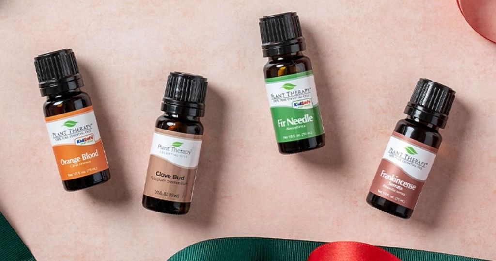 group of Plant Therapy Essential oils