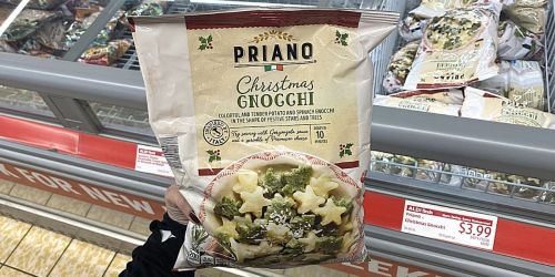 Christmas Gnocchi w/ Star & Tree Shapes Now Available at ALDI