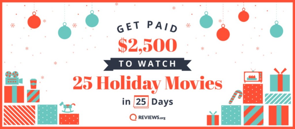 holiday movie contest graphic