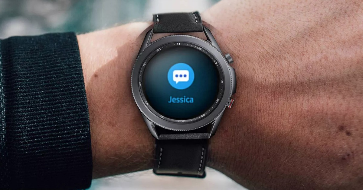 messenger samsung watch