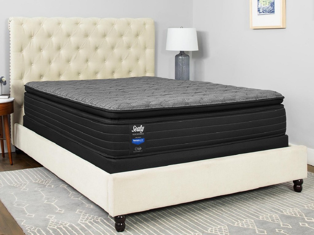 sealy mattress and box spring set full