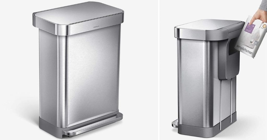 simplehuman trash can 55l