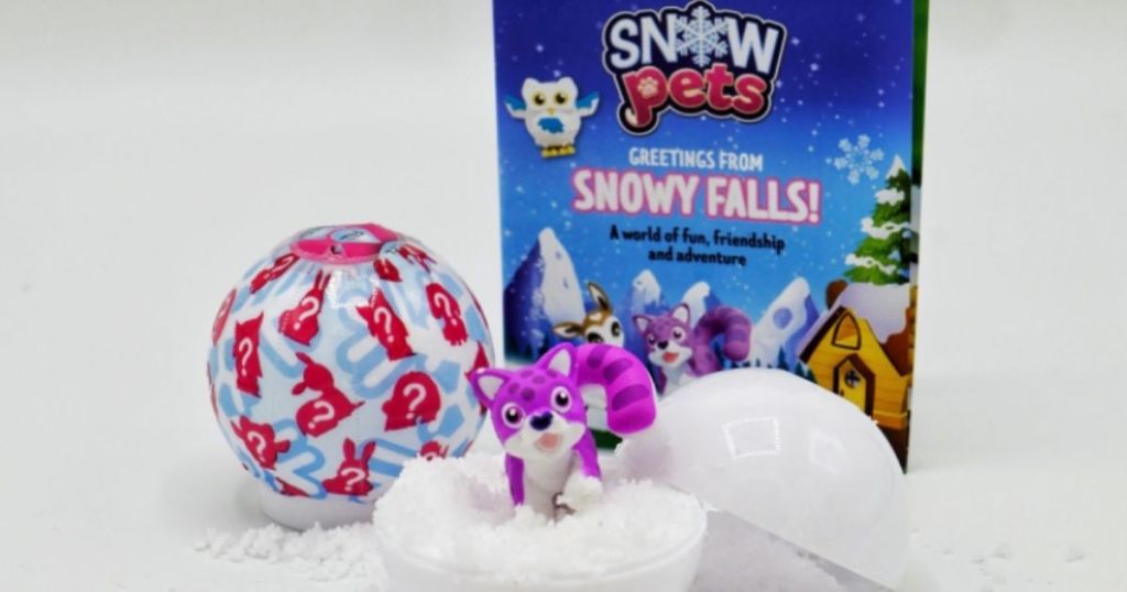 snow pets toy and instructions