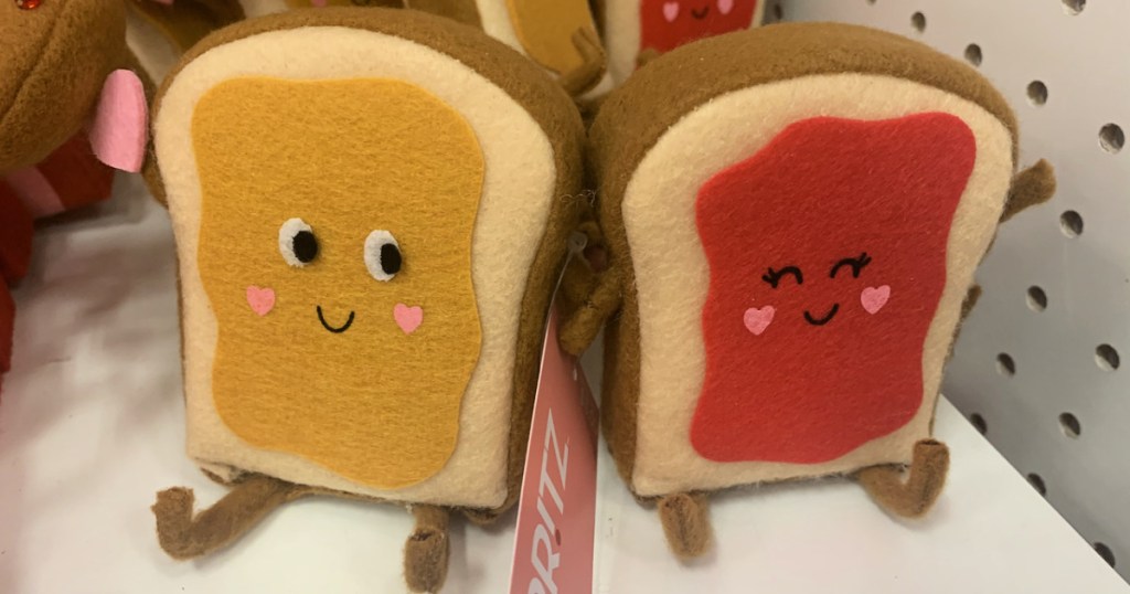 hallmark peanut butter and jelly plush