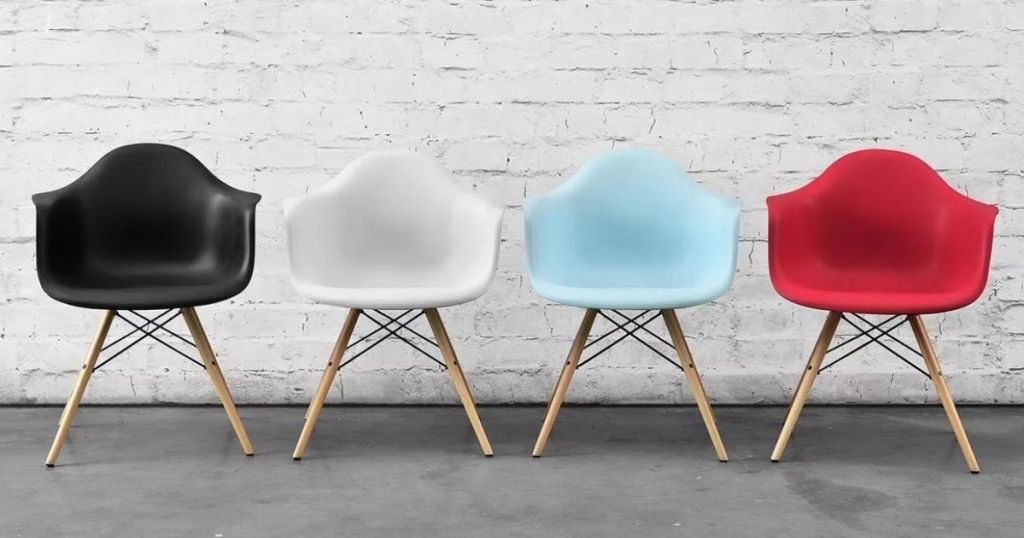 4 different color Target Chairs