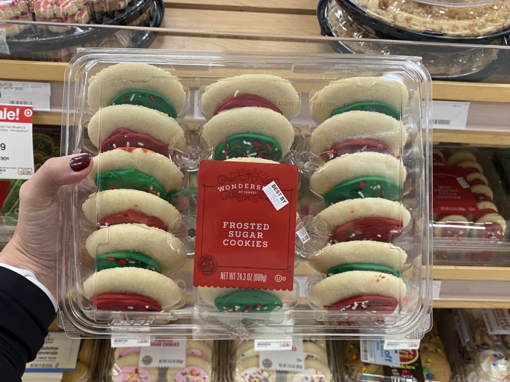 18 count red and green sugar cookie at target 