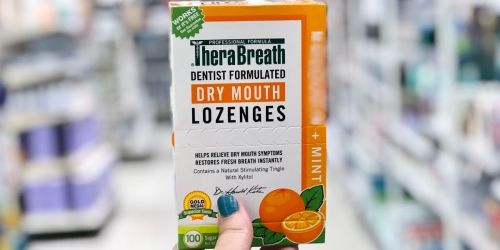 TheraBreath Dry Mouth Lozenges 200-Count Only $9 Shipped on Amazon (Regularly $16)