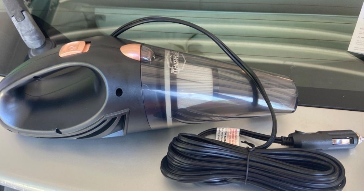 ThisWorx Portable Car Vacuum Cleaner Only $21 on  (Regularly $45)