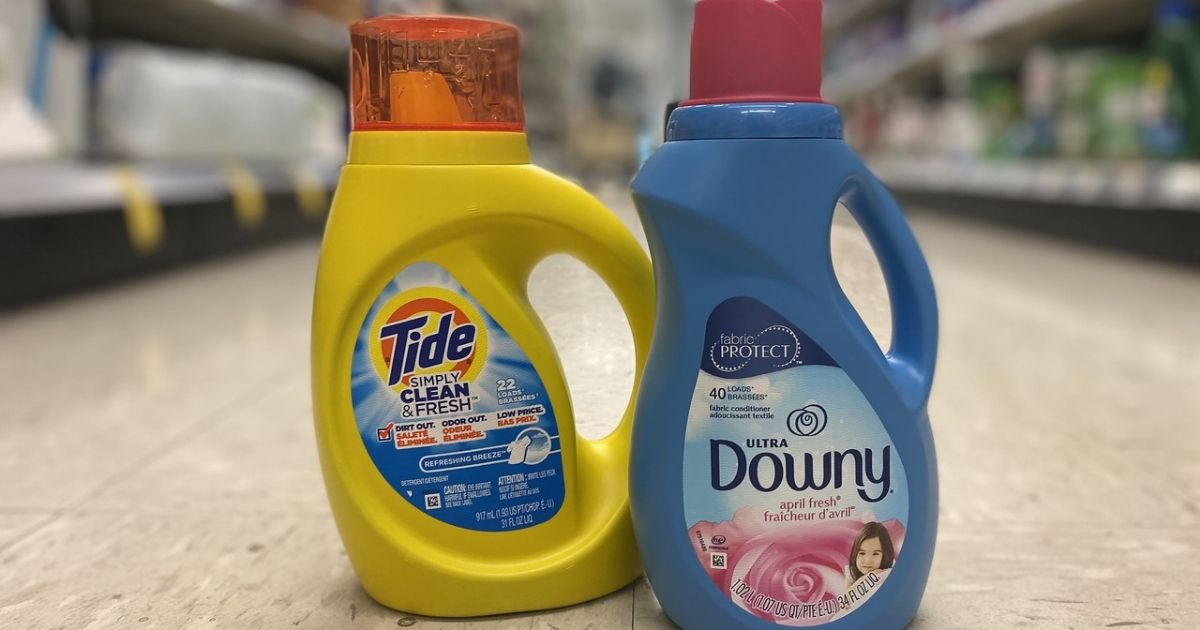 Tide Simply Laundry Detergent & Downy Fabric Softener