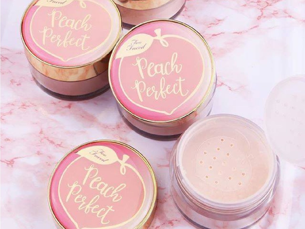 multiple Too Faced Peach Perfect Setting Powder