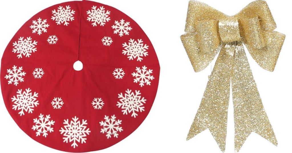 Tree Skirt and Bow