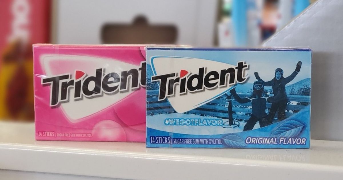 Trident Gum Single Packs Only 19 Each After Cvs Rewards Hip2save
