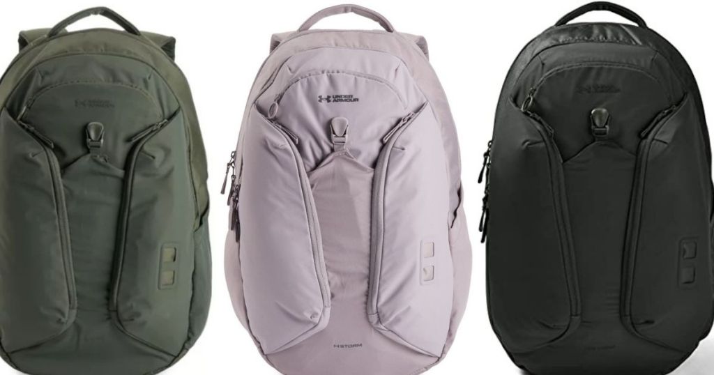three under armour backpacks