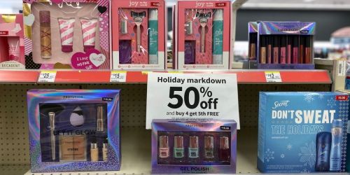 50% Off Holiday Personal Care & Beauty Gift Sets + Buy 4, Get 1 Free at Walgreens