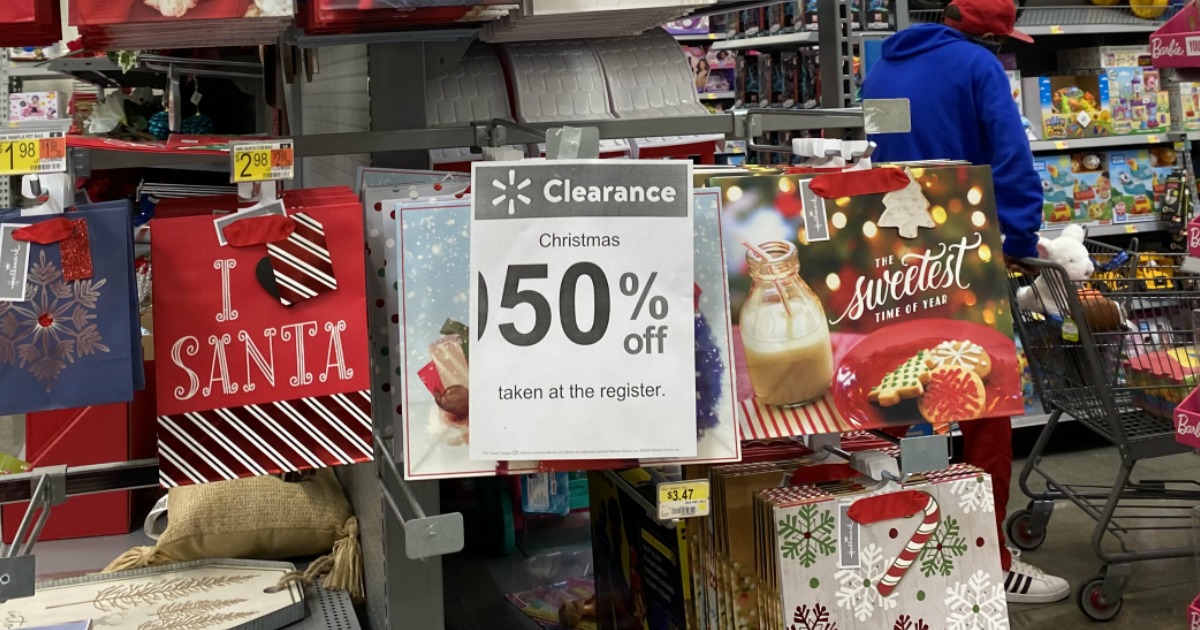 In-store clearance display