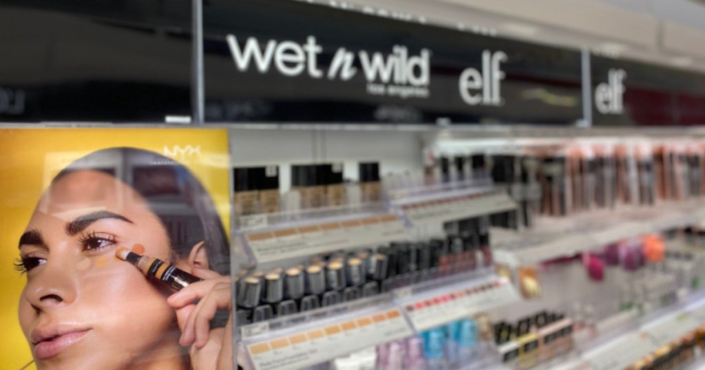 wet n wild cosmetic display