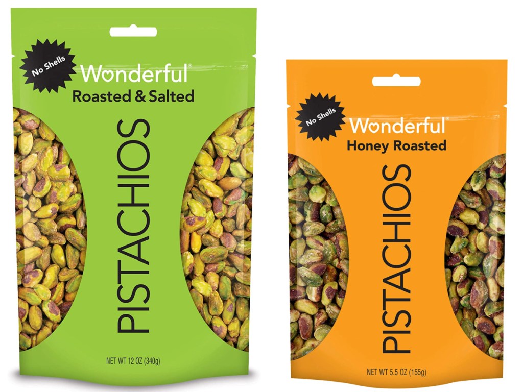 Wonderful Pistachios w/ No Shells 12oz Bag Just 7 Shipped on Amazon
