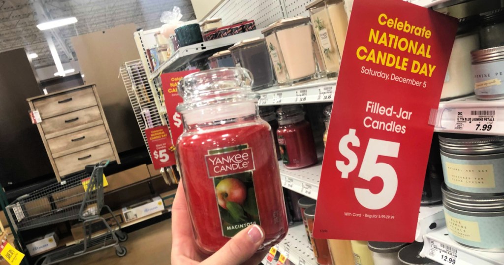 RUN! Kroger Candle Day Sale Today Only Yankee & Woodwick Large Jar