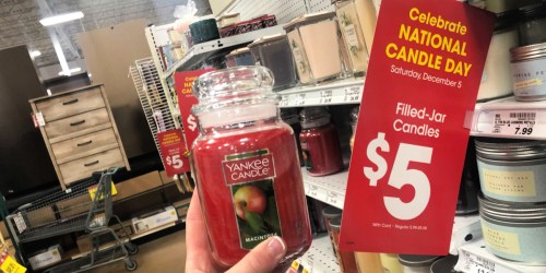 RUN! Kroger Candle Day Sale – Today Only | Yankee & Woodwick Large Jar Candles Just $5