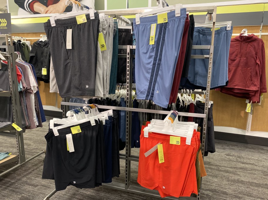 all in motion mens shorts in store at target