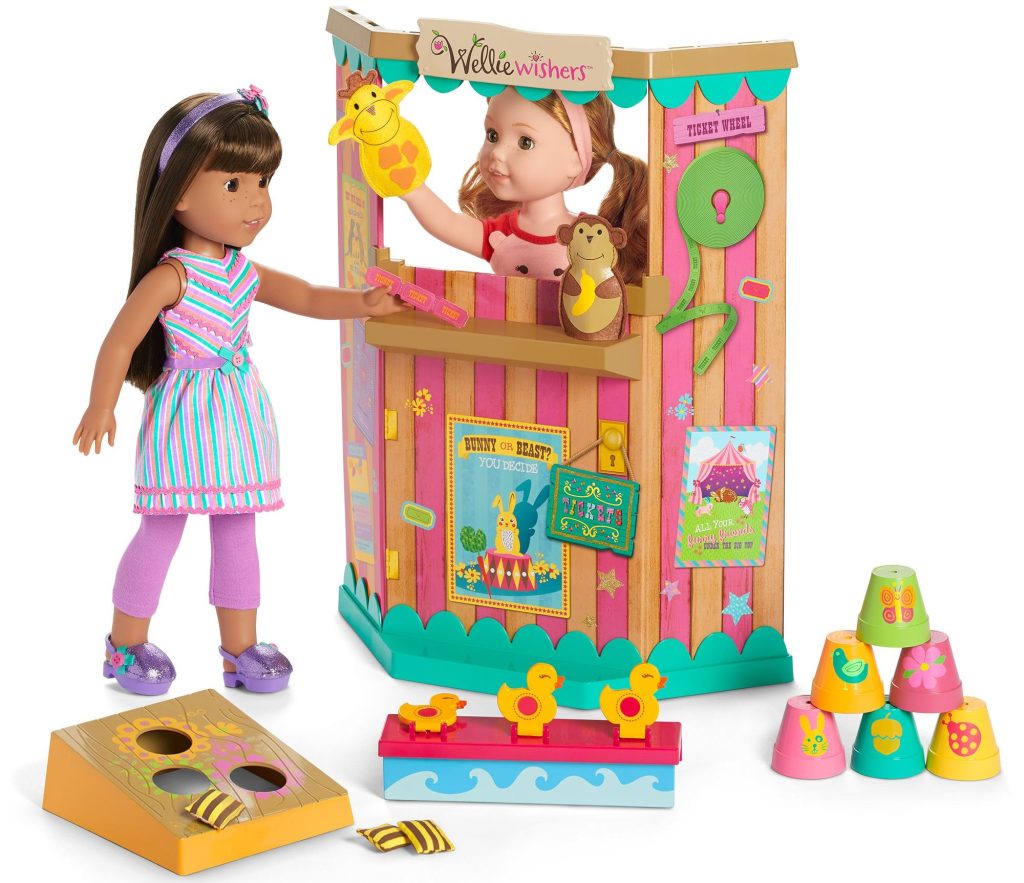 american girl carnival games with dolls