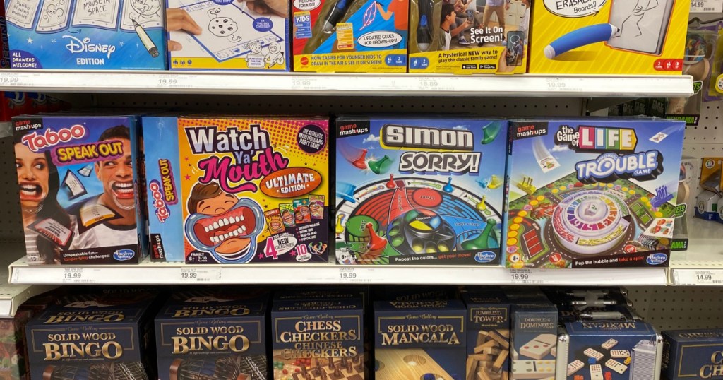 board games at target in store