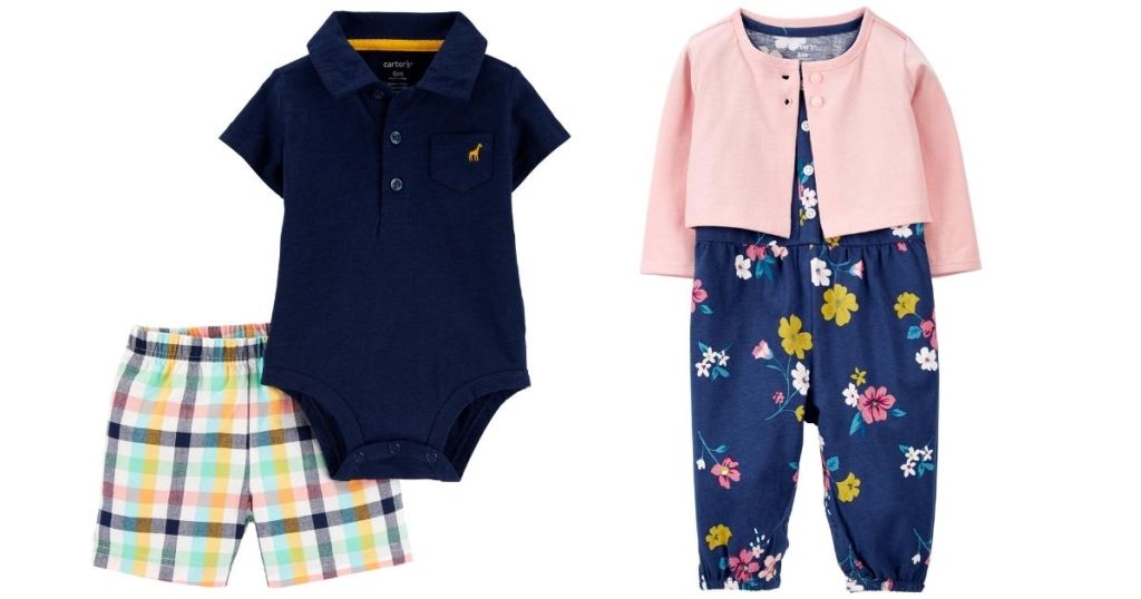 boys and girls 2-piece sets